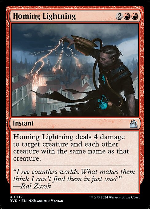 Ravnica Remastered - 112 - Homing Lightning - Uncommon