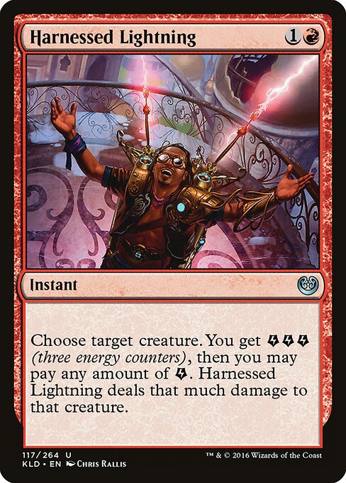 Kaladesh - 117 - Harnessed Lightning - Uncommon