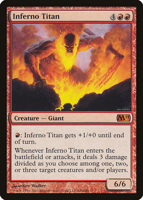 Magic 2011 - 146 - Inferno Titan - Mythic