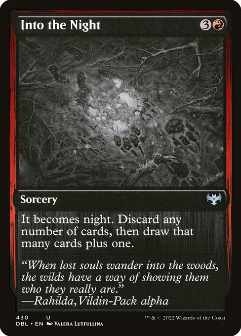 Innistrad: Double Feature - 430 - Into the Night - Uncommon