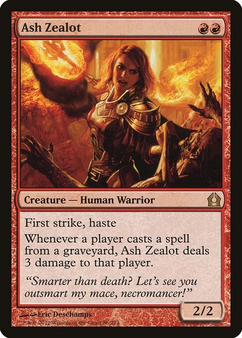 Return to Ravnica - 86 - Ash Zealot - Rare
