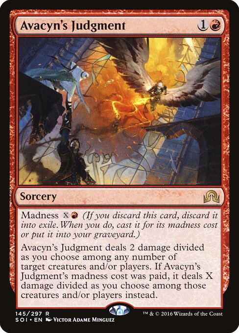 Shadows over Innistrad - 145 - Avacyn's Judgment - Rare