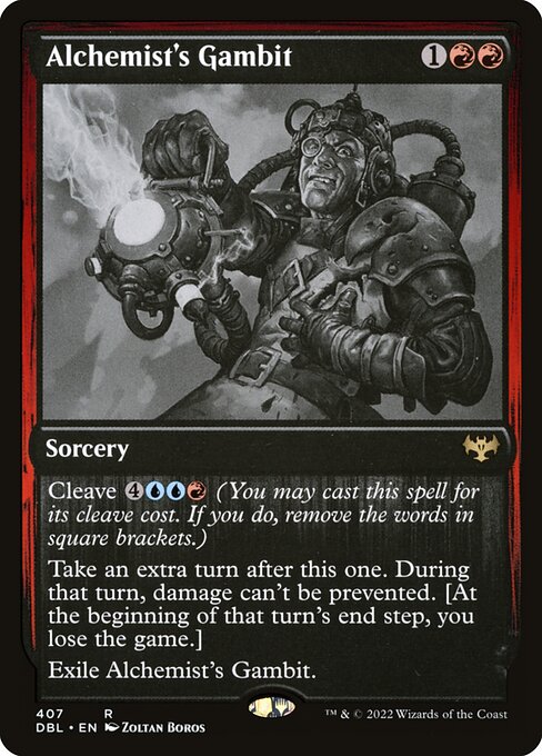 Innistrad: Double Feature - 407 - Alchemist's Gambit - Rare