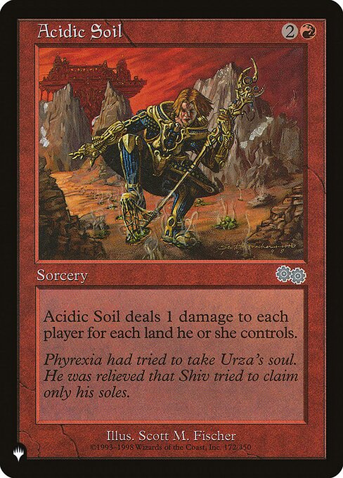 The List - USG-172 - Acidic Soil - Uncommon