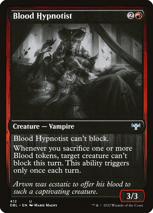 Innistrad: Double Feature - 412 - Blood Hypnotist - Uncommon