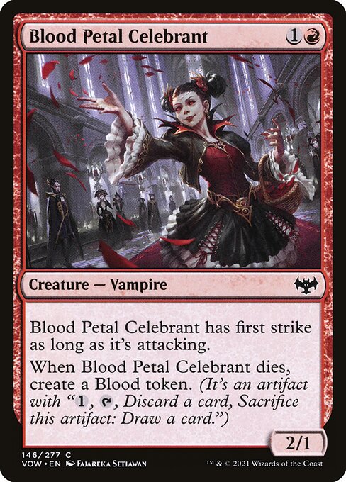 Innistrad: Crimson Vow - 146 - Blood Petal Celebrant - Common
