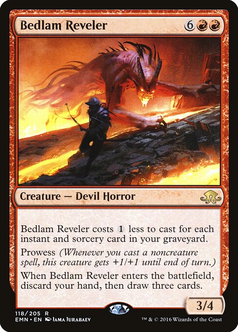 Eldritch Moon - 118 - Bedlam Reveler - Rare