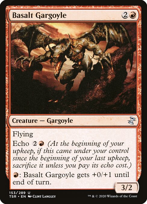 Time Spiral Remastered - 153 - Basalt Gargoyle - Uncommon