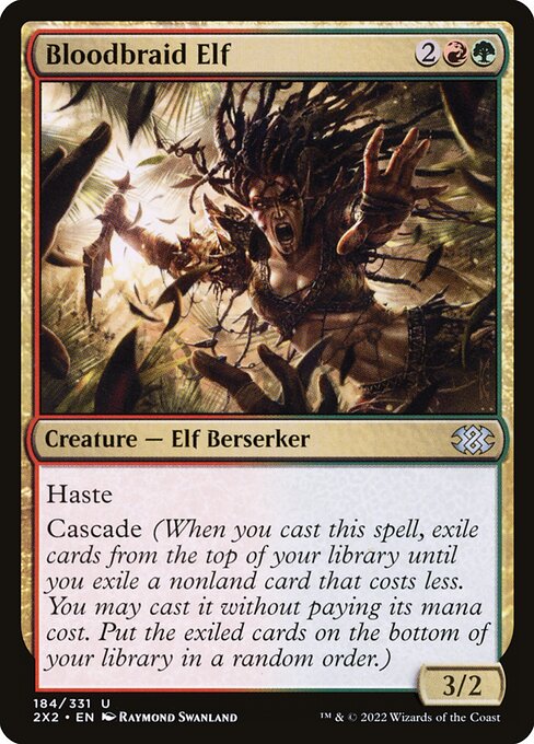 Double Masters 2022 - 184 - Bloodbraid Elf - Uncommon