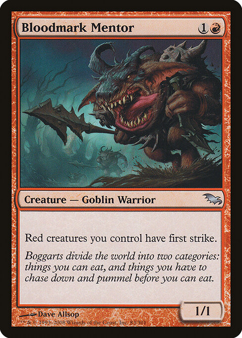 Shadowmoor - 83 - Bloodmark Mentor - Uncommon