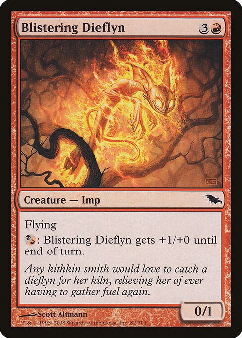 Shadowmoor - 82 - Blistering Dieflyn - Common