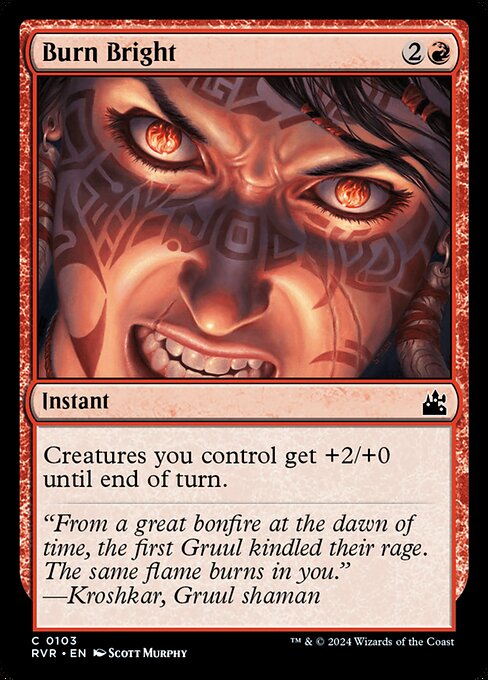 Ravnica Remastered - 103 - Burn Bright - Common