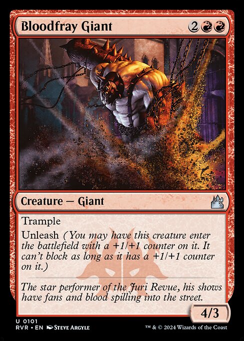 Ravnica Remastered - 101 - Bloodfray Giant - Uncommon