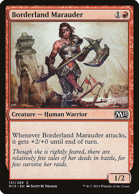 Magic 2015 - 131 - Borderland Marauder - Common