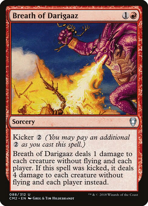 Commander Anthology Volume II - 88 - Breath of Darigaaz - Uncommon