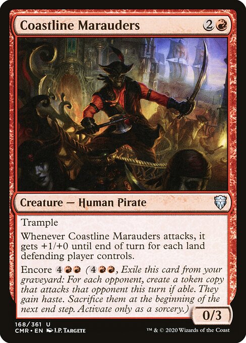Commander Legends - 168 - Coastline Marauders - Uncommon