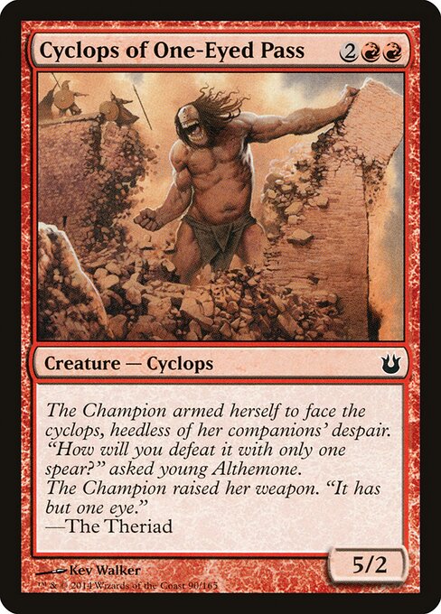 Born of the Gods - 90 - Cyclops of One-Eyed Pass - Common