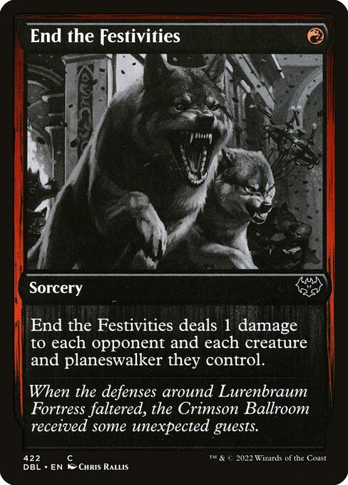 Innistrad: Double Feature - 422 - End the Festivities - Common