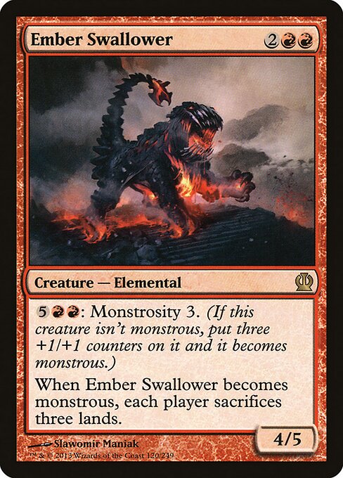 Theros - 120 - Ember Swallower - Rare