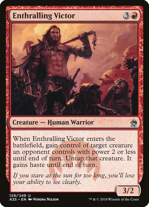 Masters 25 - 129 - Enthralling Victor - Uncommon
