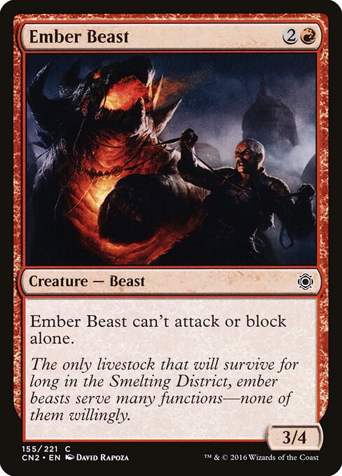 Conspiracy: Take the Crown - 155 - Ember Beast - Common