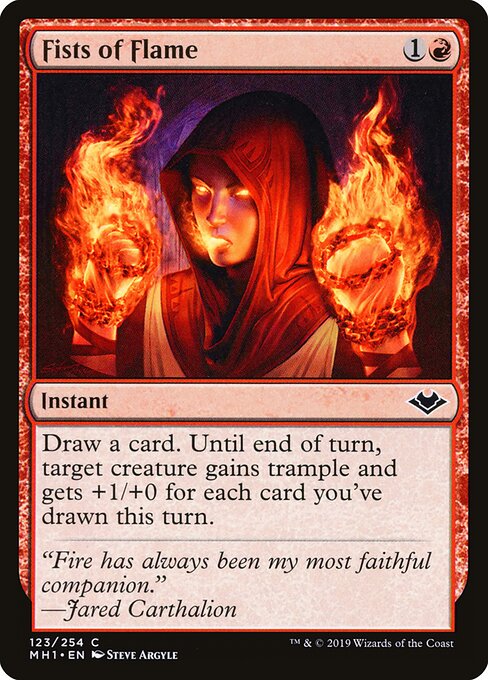 Modern Horizons - 123 - Fists of Flame - Common