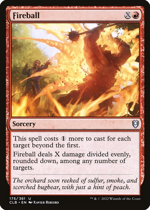 Commander Legends: Battle for Baldur's Gate - 175 - Fireball - Uncommon