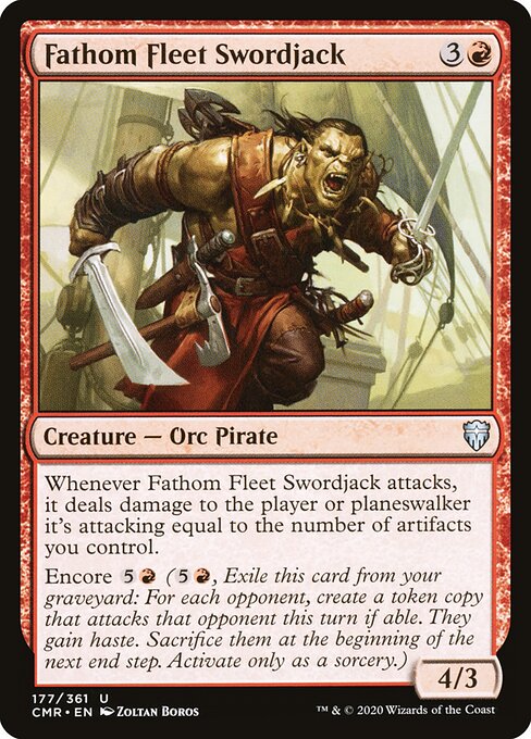 Commander Legends - 177 - Fathom Fleet Swordjack - Uncommon