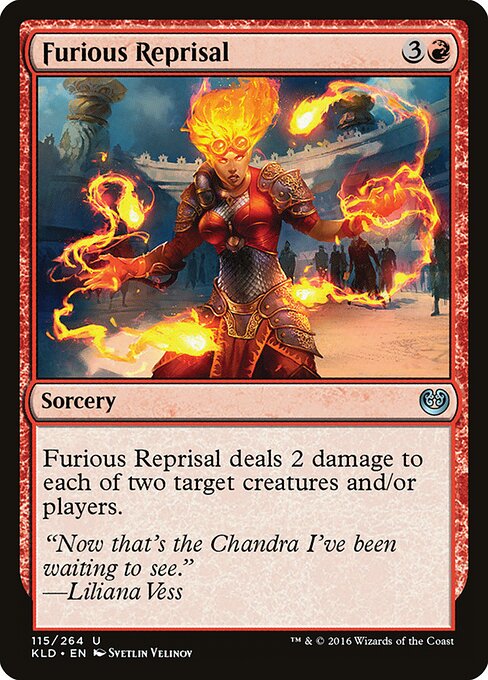 Kaladesh - 115 - Furious Reprisal - Uncommon