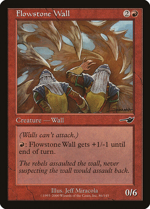 Nemesis - 86 - Flowstone Wall - Common