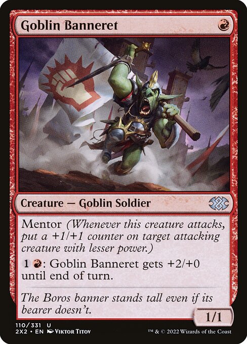 Double Masters 2022 - 110 - Goblin Banneret - Uncommon