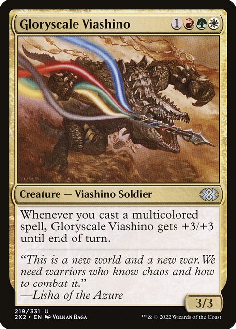 Double Masters 2022 - 219 - Gloryscale Viashino - Uncommon