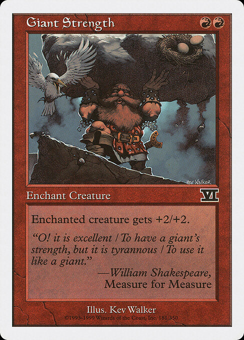 Classic Sixth Edition - 181 - Giant Strength - Common