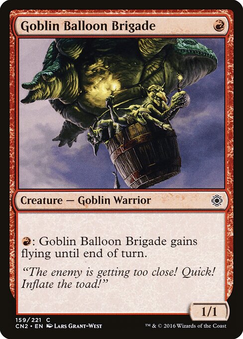 Conspiracy: Take the Crown - 159 - Goblin Balloon Brigade - Common