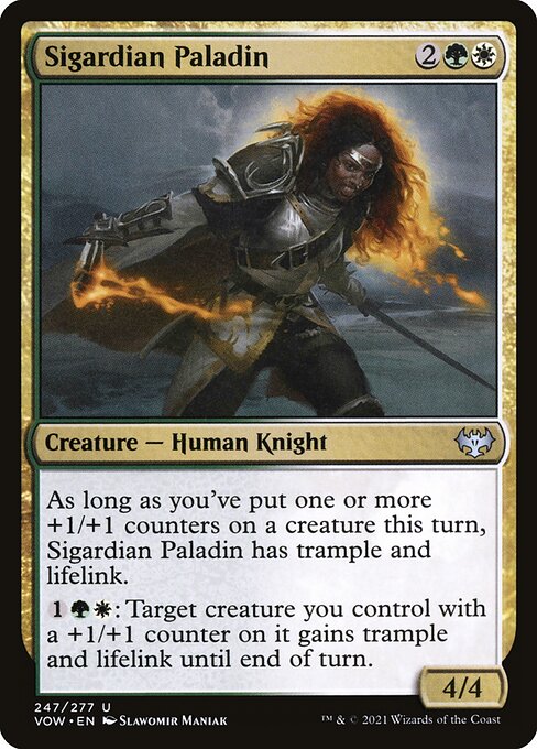 Innistrad: Crimson Vow - 247 - Sigardian Paladin - Uncommon