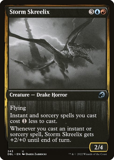 Innistrad: Double Feature - 243 - Storm Skreelix - Uncommon