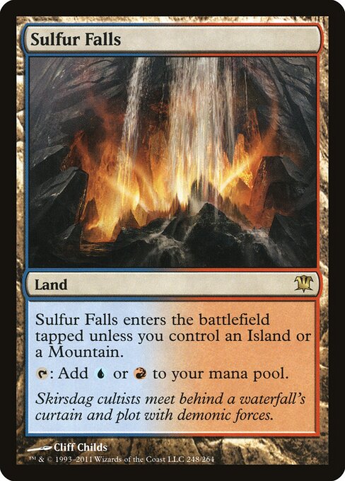 Innistrad - 248 - Sulfur Falls - Rare