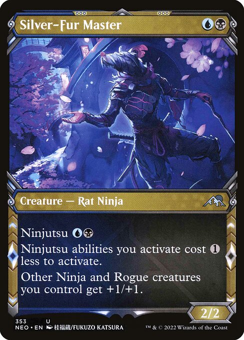 Kamigawa: Neon Dynasty - 353 - Silver-Fur Master - Uncommon