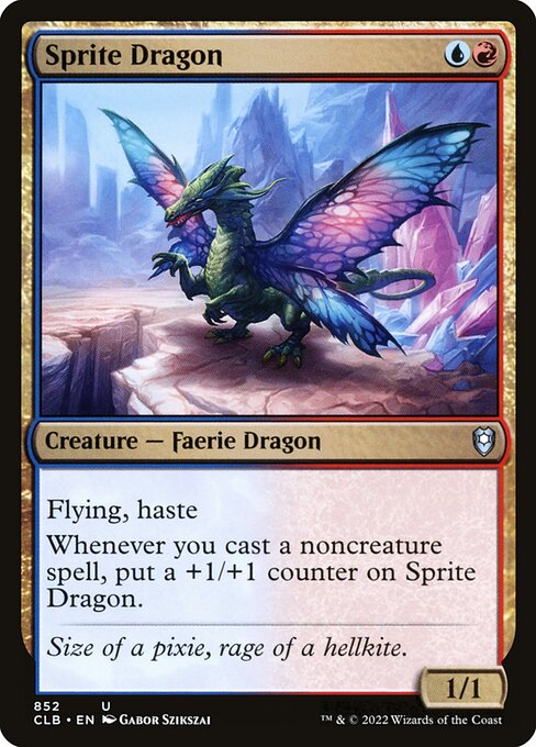 Commander Legends: Battle for Baldur's Gate - 852 - Sprite Dragon - Uncommon