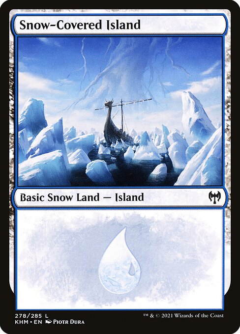 Kaldheim - 278 - Snow-Covered Island - Common