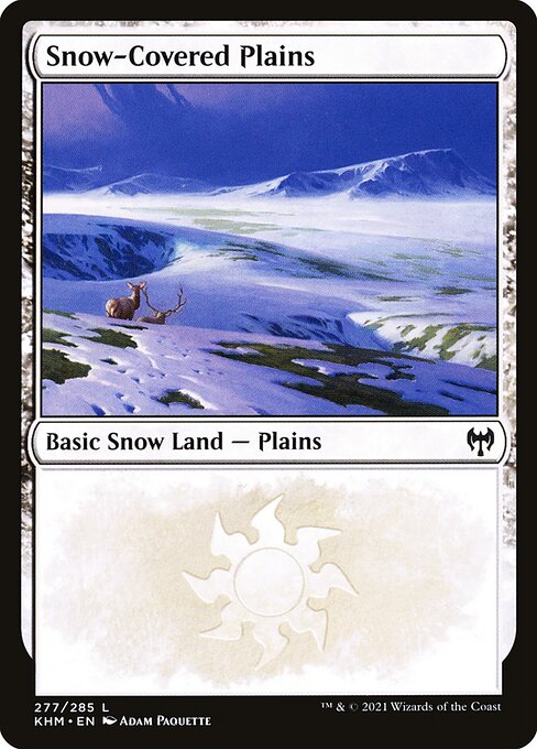 Kaldheim - 277 - Snow-Covered Plains - Common