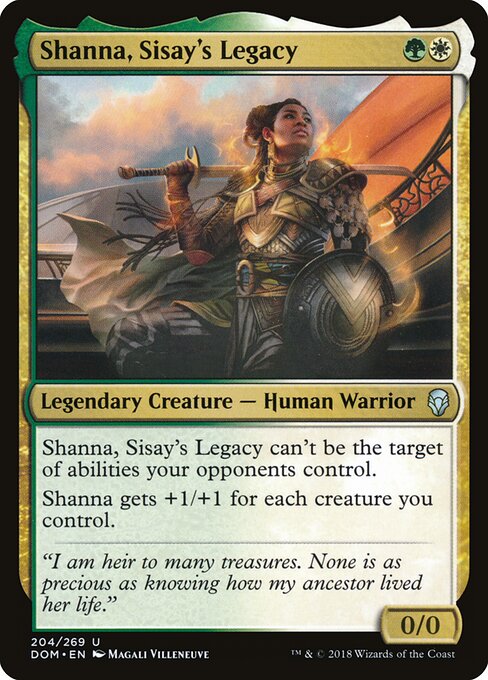 Dominaria - 204 - Shanna, Sisay's Legacy - Uncommon