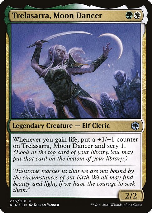 Adventures in the Forgotten Realms - 236 - Trelasarra, Moon Dancer - Uncommon