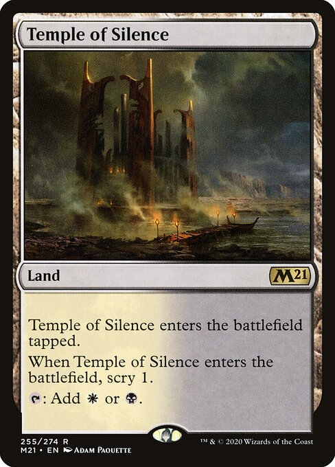 Core Set 2021 - 255 - Temple of Silence - Rare