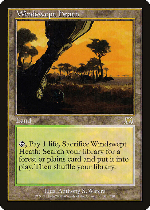 Onslaught - 328 - Windswept Heath - Rare