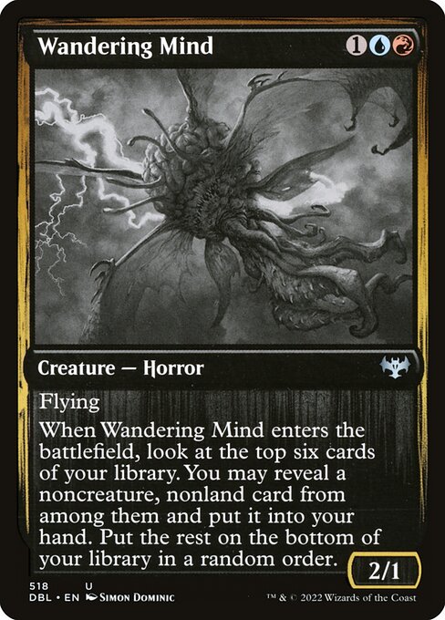 Innistrad: Double Feature - 518 - Wandering Mind - Uncommon