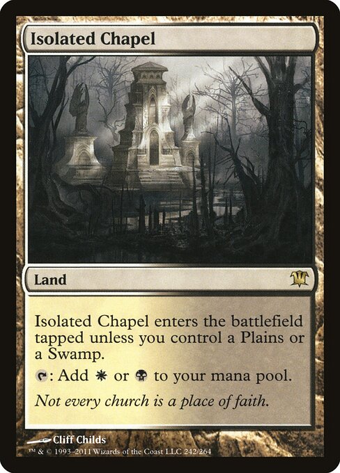 Innistrad - 242 - Isolated Chapel - Rare