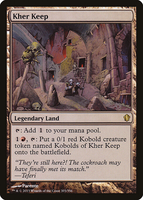 Commander 2013 - 303 - Kher Keep - Rare