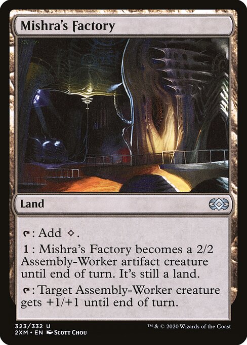 Double Masters - 323 - Mishra's Factory - Uncommon