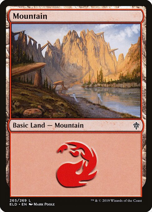 Throne of Eldraine - 265 - Mountain - Common
